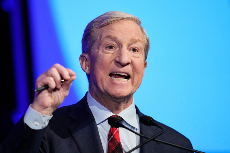 汤姆·斯泰尔(Tom Steyer) 在加州州长竞选中打破广告支出记录